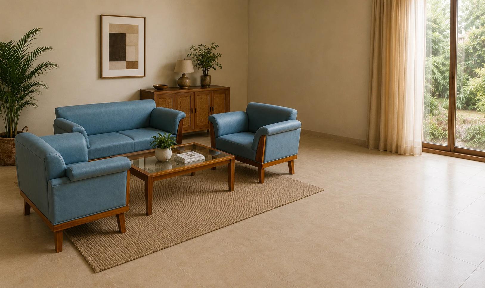 Shoreditch Sofa 4 Seater with Coffee Table