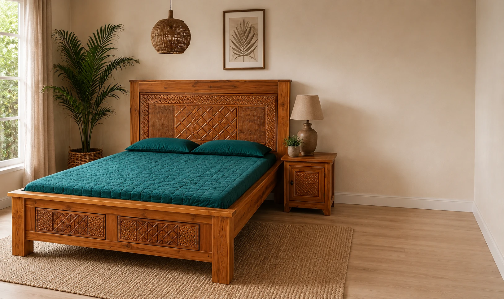 Stonebow Queen size bed